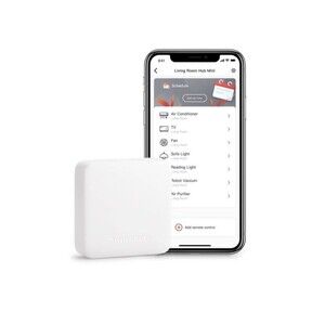 SwitchBot Hub Mini Smart Remote - IR Blaster, Link SwitchBot to Wi-Fi